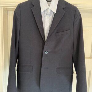 Nordstrom Navy Blue Formal Wool Blazer, fully Lined - Youth, Sz 14